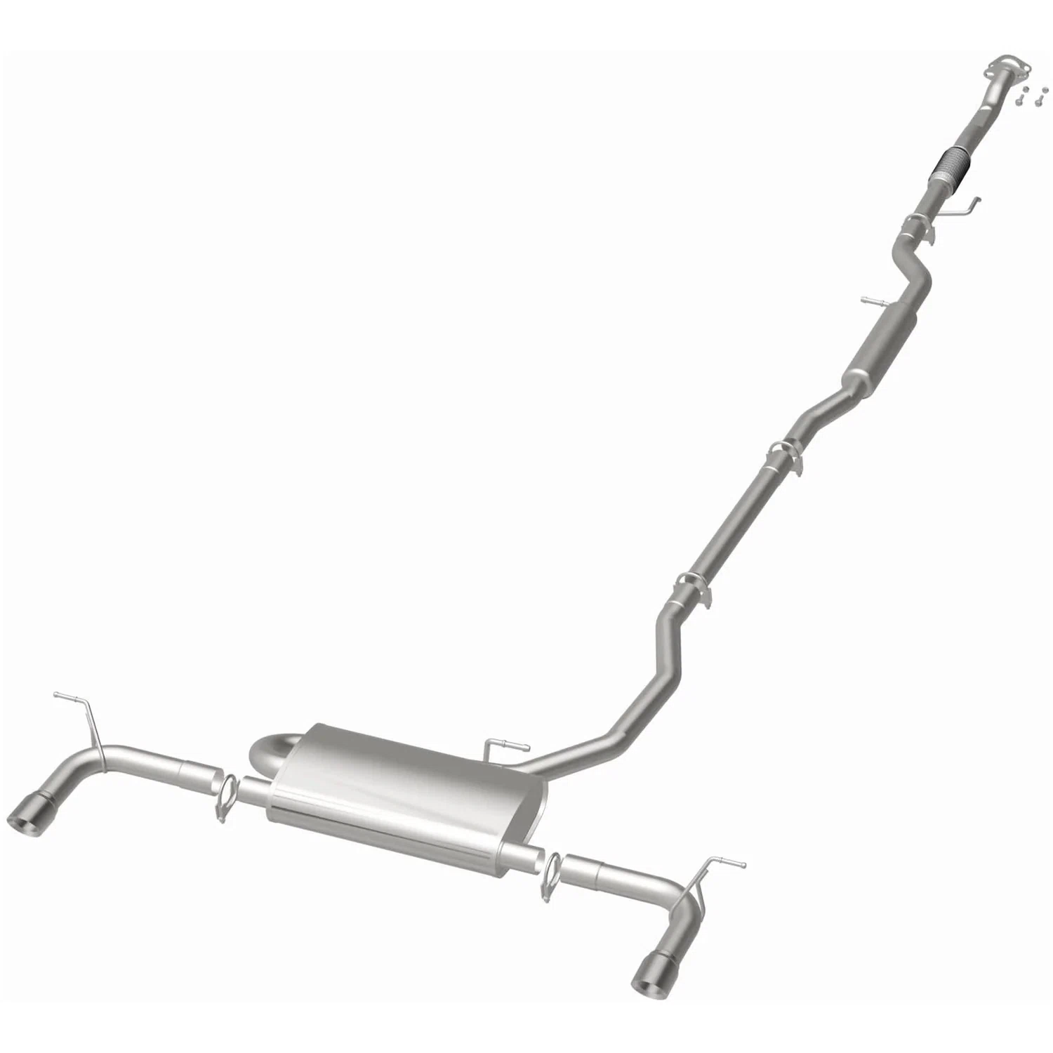 2007-2014 Ford Edge Direct-Fit Replacement Exhaust System 106-0489
